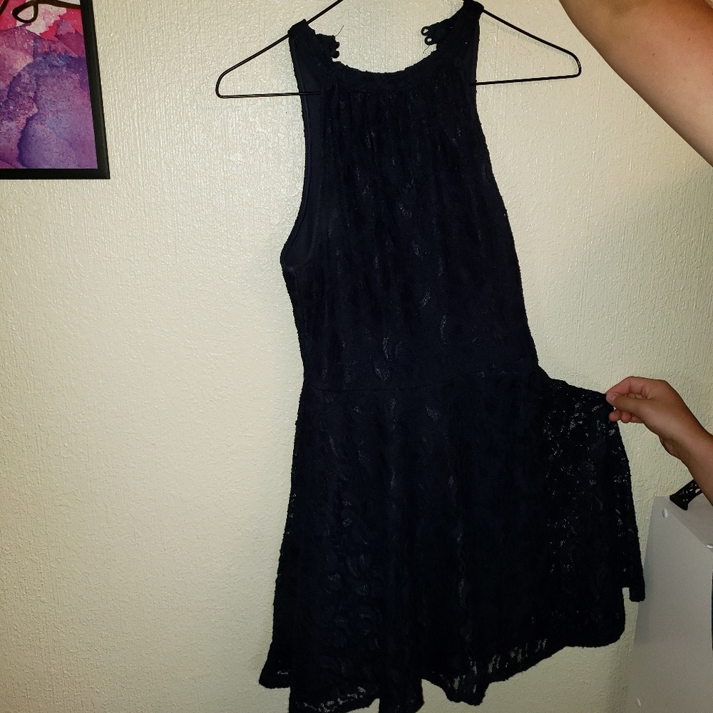 Navy blue dress